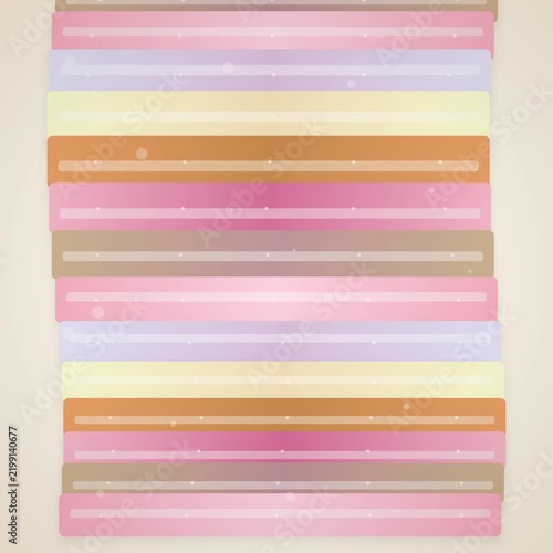 Soft Pastel Stripe Pattern Background: Delicate Retro Horizontal Stripes Seamless Wallpaper Texture