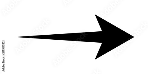 Black arrow icon pointing to the right
