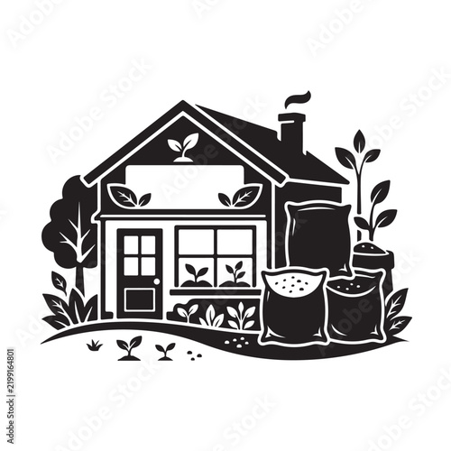 vector illustration of a house