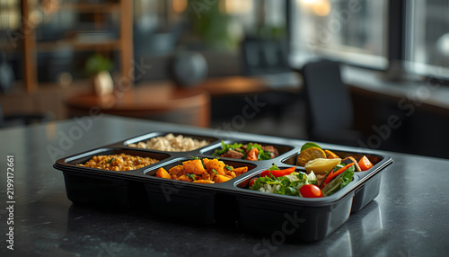Healthy Indian Meal Prep Lunchbox for a Busy Professional.