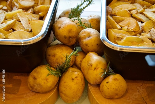 A Close-Up of a Potato