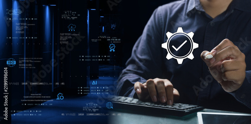 Use digital technology to manage quality assurance, guarantee, ISO certification, standardization concept, satisfaction, service experience, and the standards of products and services.