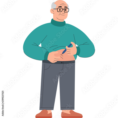 Health Diabetes Illustration