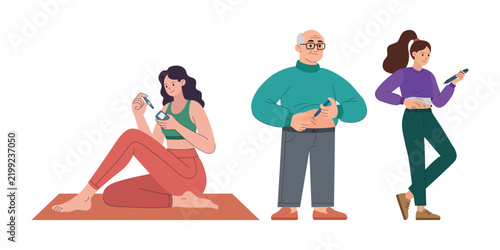 Health Diabetes Illustration