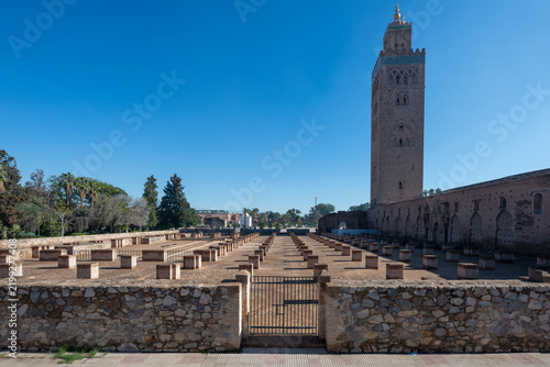 Koutoubia Mosque Minaret - Marrakesh, Morocco