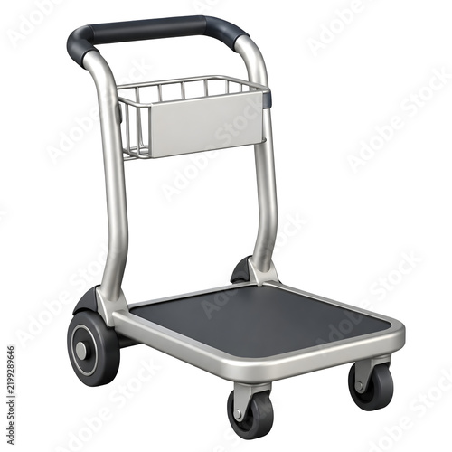 Fototapeta Warehouse Platform Trolley 