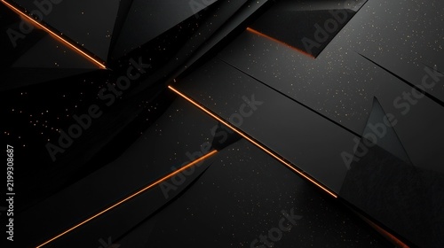 Dark geometric design