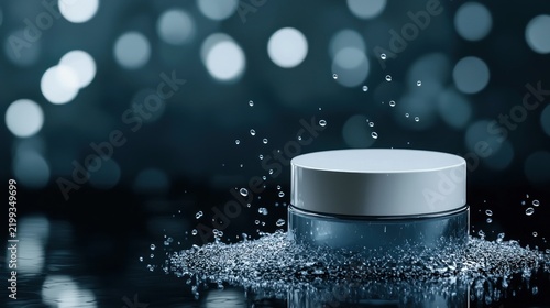 Cosmetic jar presentation