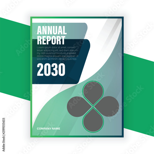 Abstract blue and white background A4 size book cover template for annual report, magazine, booklet, proposal, portfolio, brochure, poster