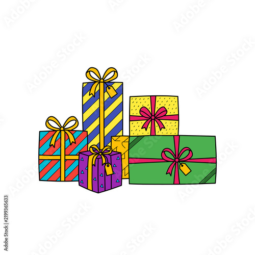 gift box with ribbon
