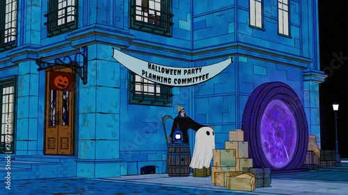 The Halloween Party Planning Committee: Comedic Halloween Animation