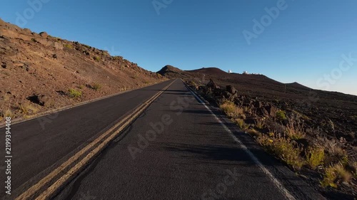 The Road to Haleakala Summit