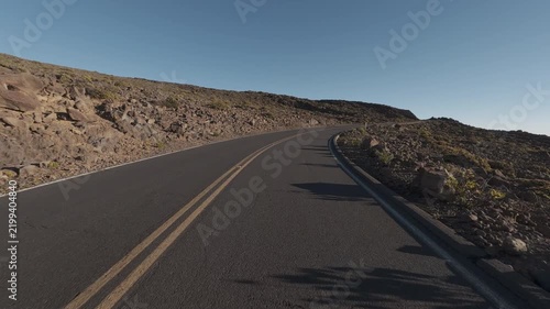 The Road to Haleakala Summit