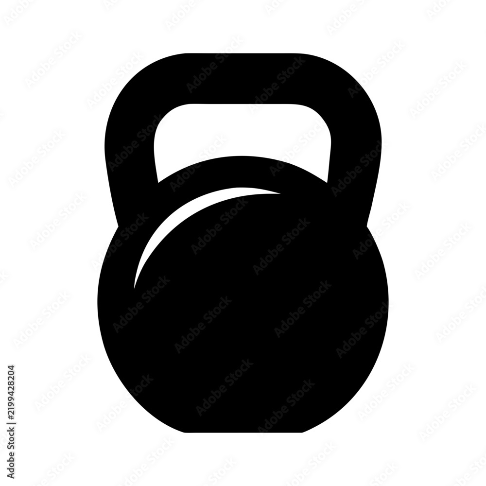 Fototapeta premium dumbbell on white background