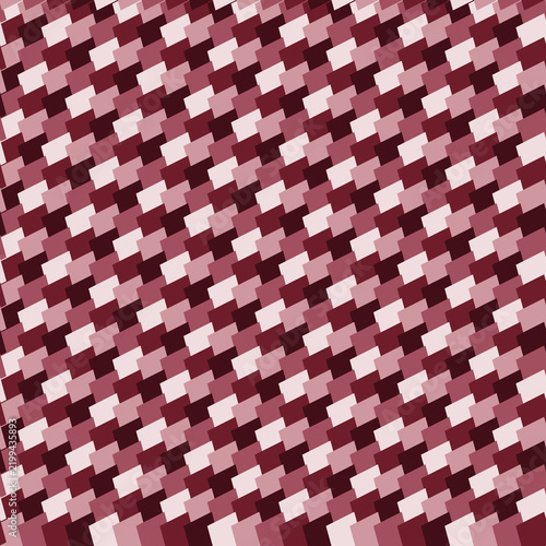 Pixel Geometric Pattern Collection Rose Brown Shades Seamless Textures