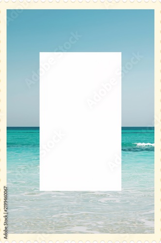 Bright Ocean With Clear Water and Gentle Waves During a Sunny Day
