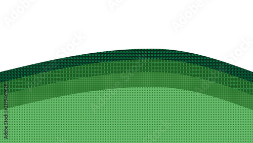  Circuit Board Tech Frame with Curved Top, Layered circuit, hexagons, grid Patterns, Tech-Themed Color Palette, on Transparent background 