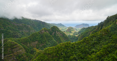 Aerial Images of Madeira Portugal