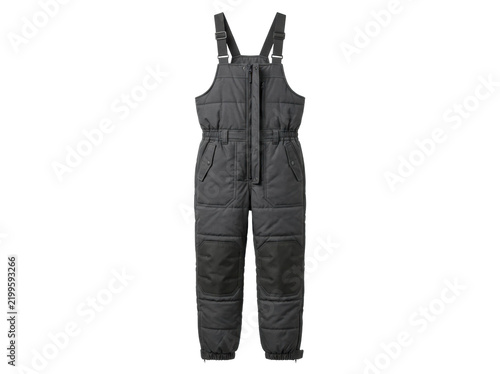 Foto Insulated Black Winter Bib Overalls