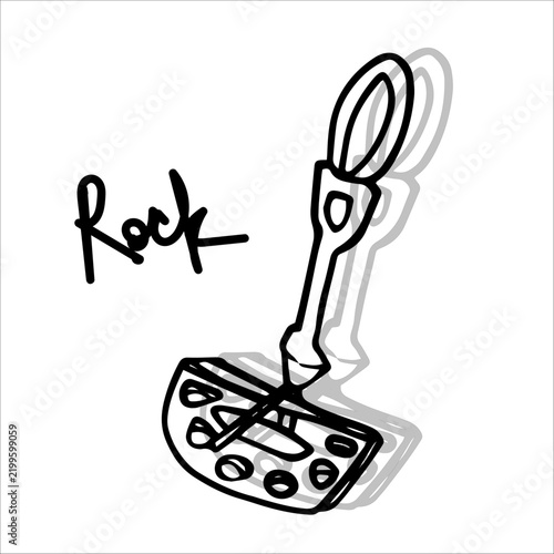 Rock climbing equipment Friends illustrations of rock climbing Stoppers Hexcentrics Cams Illustration for outdoor sports rock 