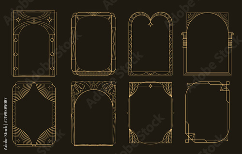 Frame Set Art Deco Line