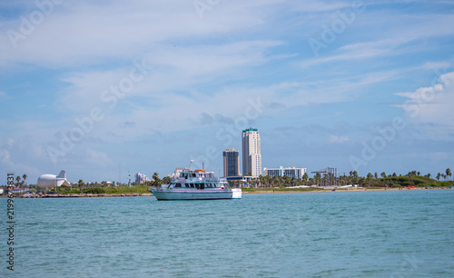 Canvastavla View of South Padre Island, Texas