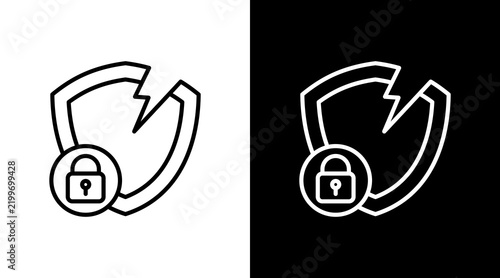 Vulnerability With Icon Set Design