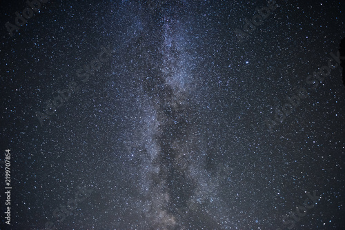 Majestic and beautiful. Milky way galaxy with stars and space dust in the universe. Photoed on the night sky