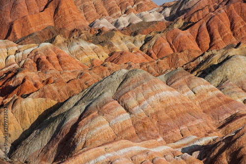 Colorful Danxia Landform in Zhangye, Gansu, China