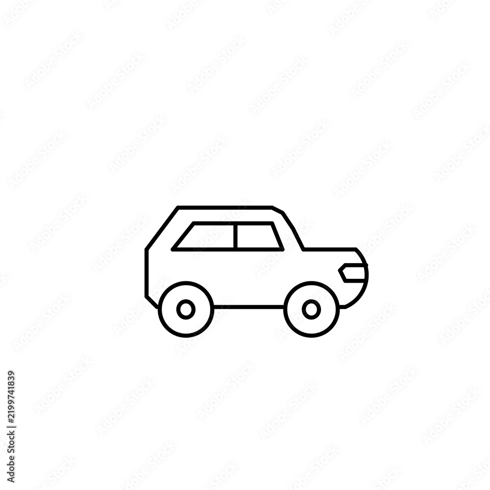 Naklejka premium car vector illustration