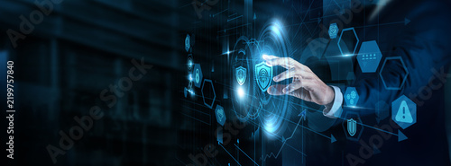 Biometric Security Specialist touching Biometric security and identity data. Fingerprint scanning, facial recognition, authentication, access control, digital protection.