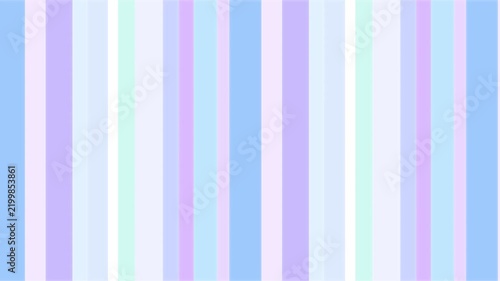 Soft pastel vertical striped background pattern with lovely shades of blue, purple, and mint green colors