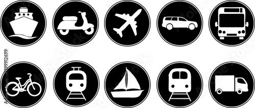 transportation art illustration vector .eps	