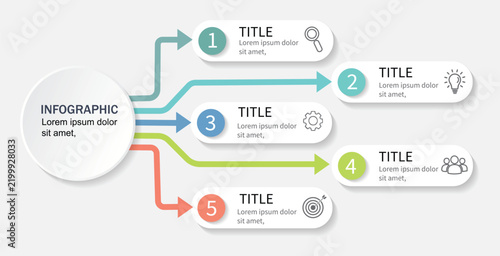 infographic template .