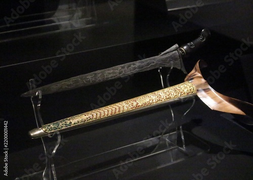 Fotografía Keris. Traditional Javanese weapon