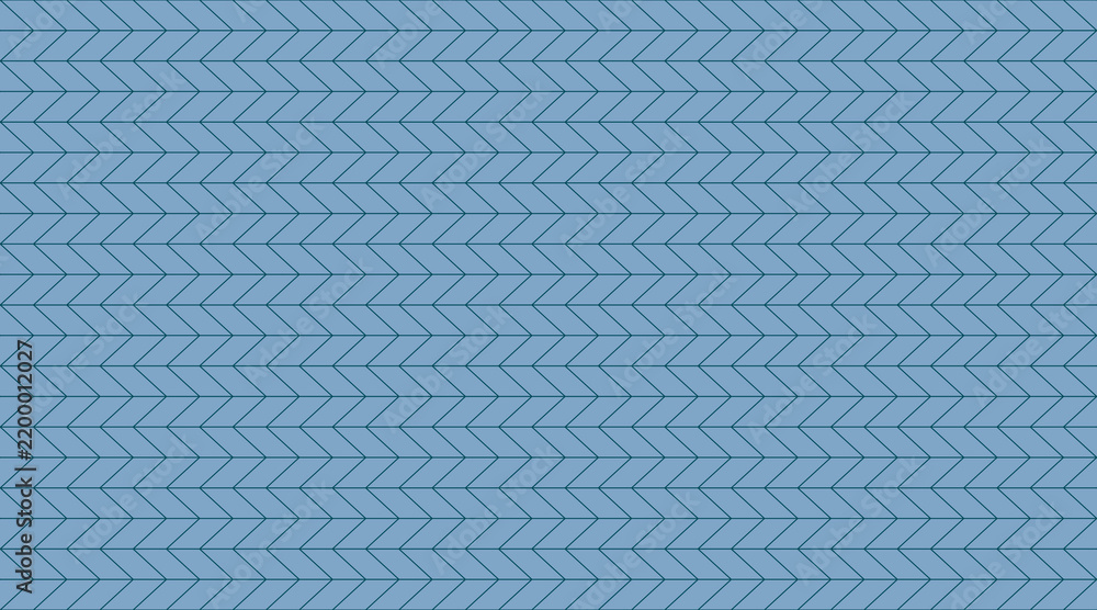 Fototapeta premium Herringbone floor pattern with simple wood texture and seamless tile design. Geometric parquet vector background with ceramic brick elements for modern bathroom and kitchen interior decoration.