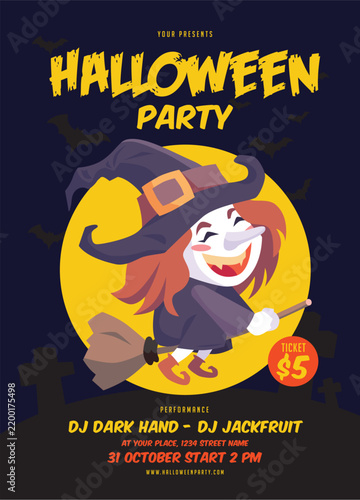 Halloween Party flyer