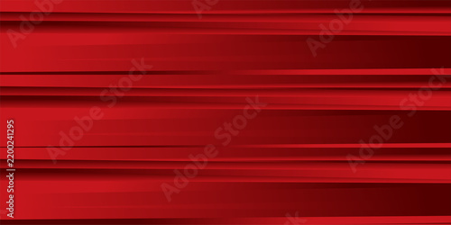 Minimal dark red horizontal stripes background with subtle gradient shadows creating a sleek high tech texture banner template.
