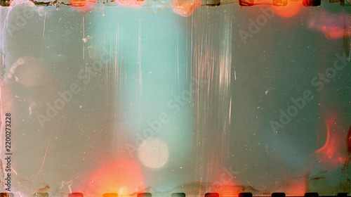 Old Film Scratches Flicker Dust and Light Leaks