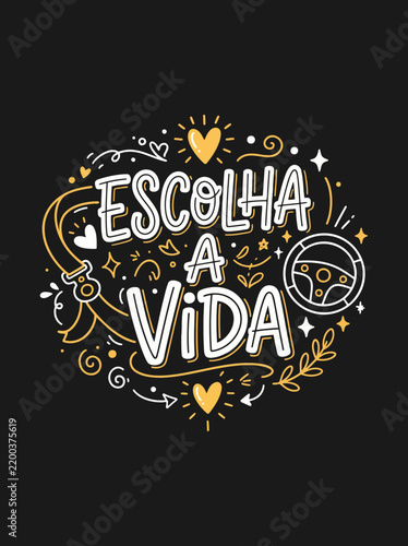 Dia Nacional do Trânsito Post Card Vetor