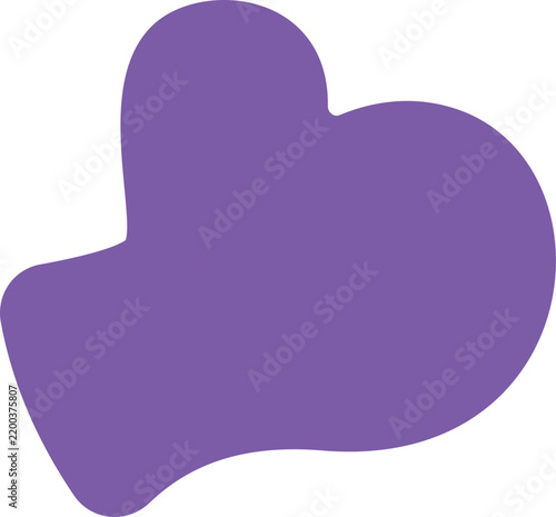 Purple thumbs up like hand