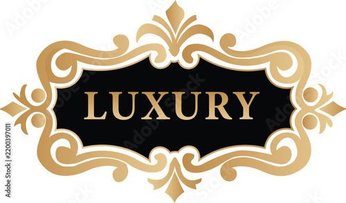 Luxury Style Badge Emblem