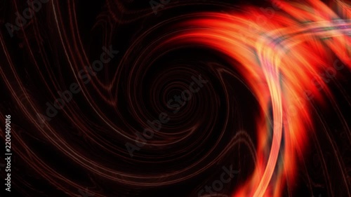 Red lights abstract mystery background