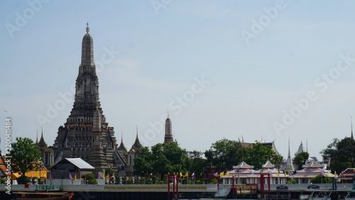 Photography Wat Arun Temple Landmark Bangkok Thailand