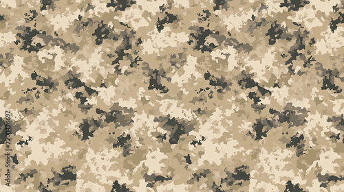 Desert Camouflage Pattern Background