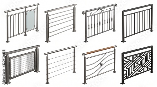 decorative railing, metal railing, railing design, balcony railing, stair railing, fence panel, handrail, safety railing, modern railing, ornamental railing, steel railing, railing section, railing 
