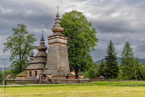 Saint Paraskevi church, UNESCO site, Kwiaton, Lesser Poland Voivodeship, Poland