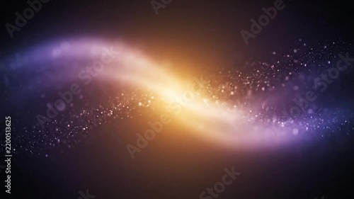Abstract Galaxy Swirl: A mesmerizing abstract swirl of cosmic dust and light, blending vibrant purple and golden hues, evokes the vastness and beauty of the universe.