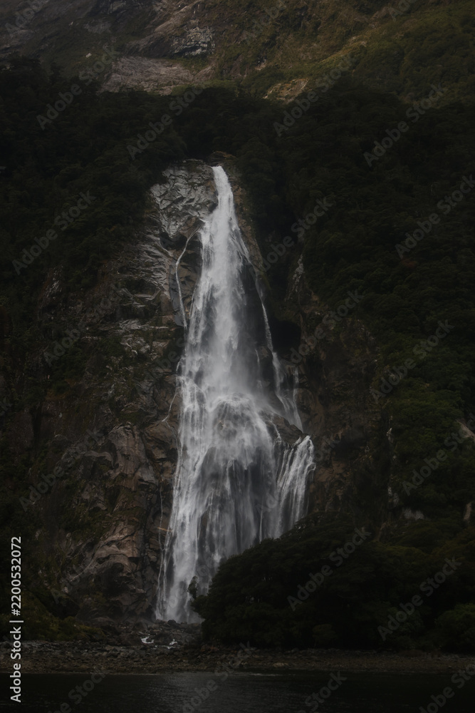 Fototapeta premium waterfall in the mountains