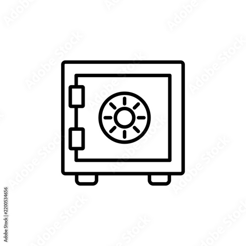 Safe box icon